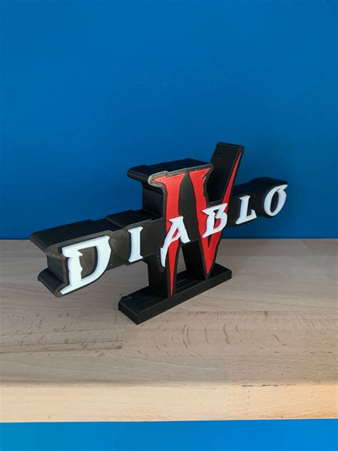 Diablo 4 Logo - Etsy