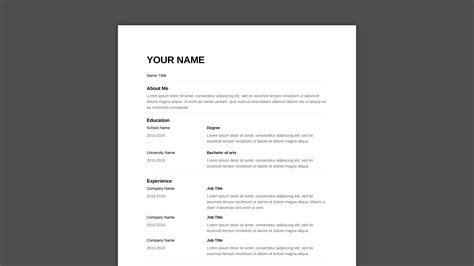 Professional Resume Template | Notionhub