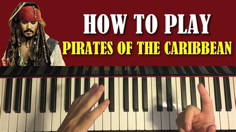 HOW TO PLAY - Pirates Of The Caribbean Theme (Piano Tutorial Lesson ...