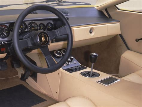 1990 Lamborghini Countach Interior