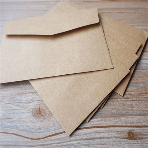 Kraft Wedding Envelopes - Etsy