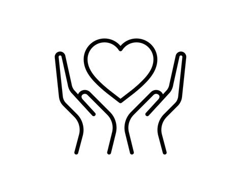 Hand Heart Icon Vector Art, Icons, and Graphics for Free Download