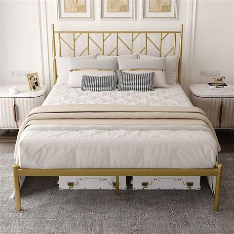 Metal platform bed – Artofit