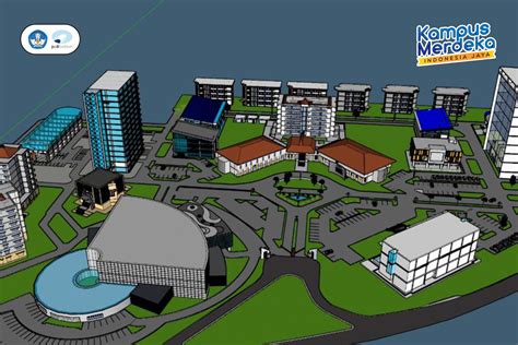 PBL Master Plan Activity 3D Model of the Polibatam Campus Area by ...