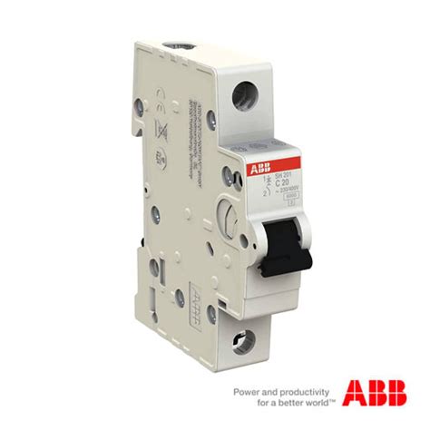 M201-10A ABB Miniature Circuit Breaker (10A, 1P), 59% OFF