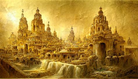 The Golden City II by pesastre on DeviantArt