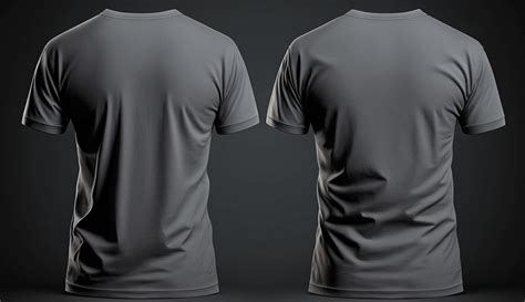 blank grey tshirt mockup,close up grey t-shirt on dark background ...