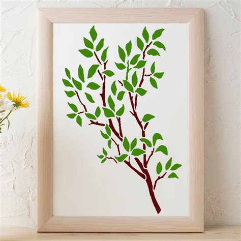 Tree Branch Stencil 1 – Handilane