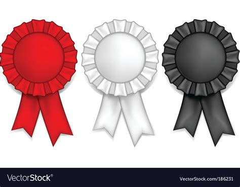 Award ribbons Royalty Free Vector Image - VectorStock