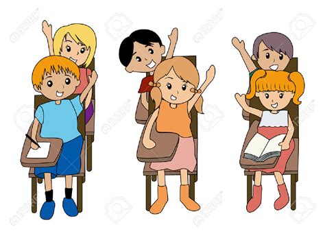 child raising hand in class clipart 19 free Cliparts | Download images ...