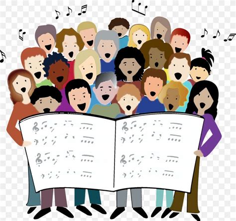 Choir Singing Song Clip Art, PNG, 1182x1112px, Watercolor, Cartoon ...