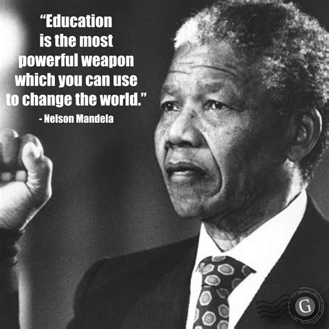 Famous Education Quotes Nelson Mandela