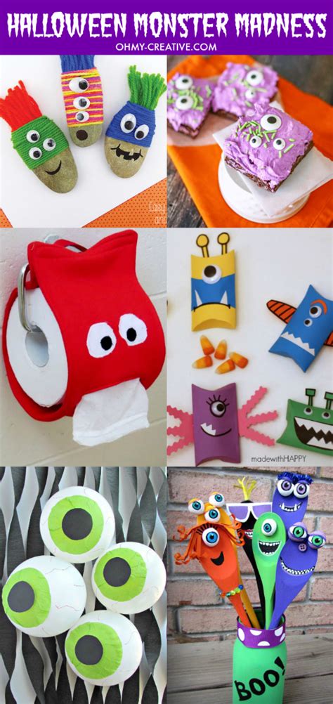 Halloween Monsters Creative Ideas - Oh My Creative