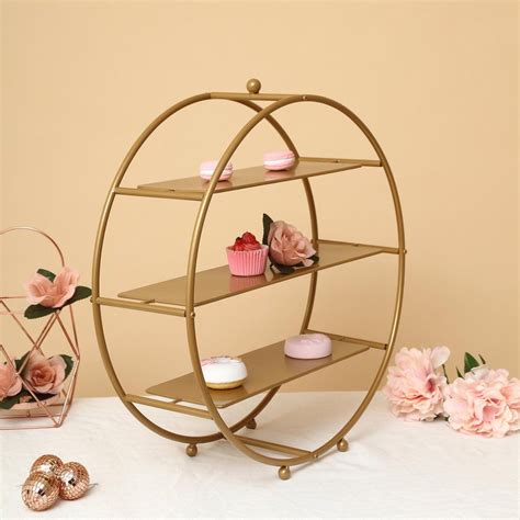 Tiered Cake Stand Metal - Donna Milburn Torta Nuziale