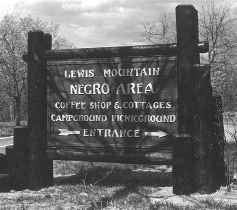 Shenandoah National Park Cabins: Segregration at Lewis Mountain