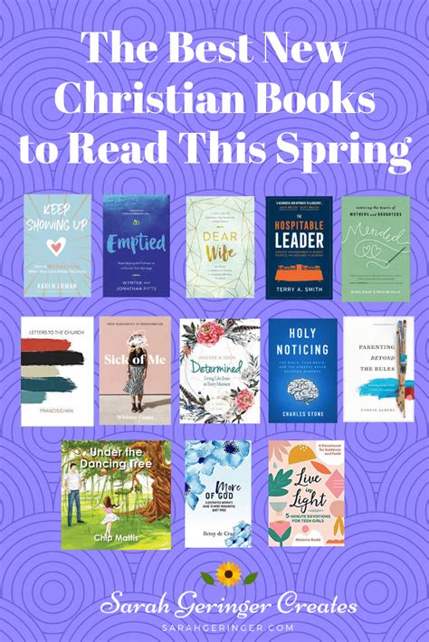 The Best New Christian Books to Read This Spring - Sarah Geringer