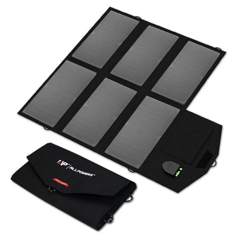 Dual USB+DC Portable Solar Charger Foldable Solar Panel Charger for ...