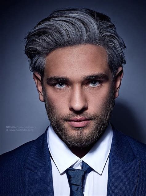 20 Amazing Gray Hairstyles For Men - Feed Inspiration