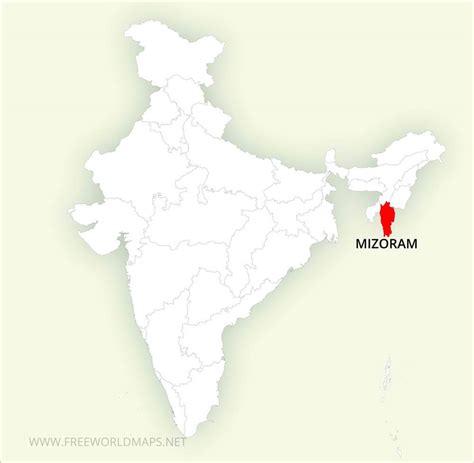 Mizoram Maps