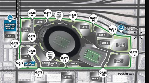 Allegiant Stadium Parking Guide - Tips, Map, Deals - World-Wire