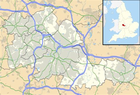 List of places in West Midlands (county) - Wikipedia