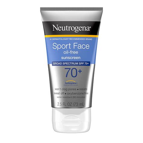 Neutrogena Sport Face SPF 70+ Waterproof Facial Sunscreen