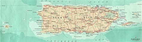 Puerto Rico Map