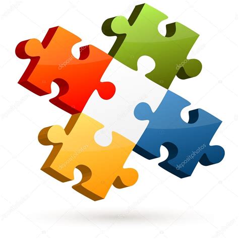 Teamwork Puzzle Pieces Clip Art