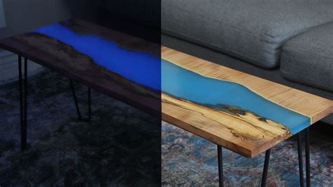 diy glow in the dark resin table - DIY Huntress