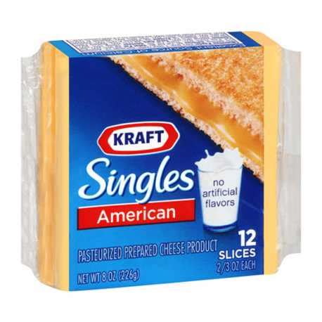 Kraft Cheese American Singles 12 CT