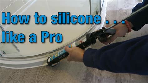 How To Use Silicone Bathroom Sealant - Artcomcrea