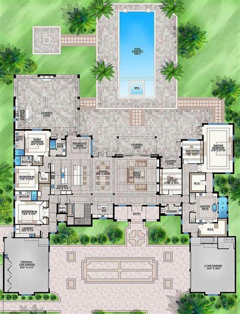 Luxury Mansion House Plans - Image to u