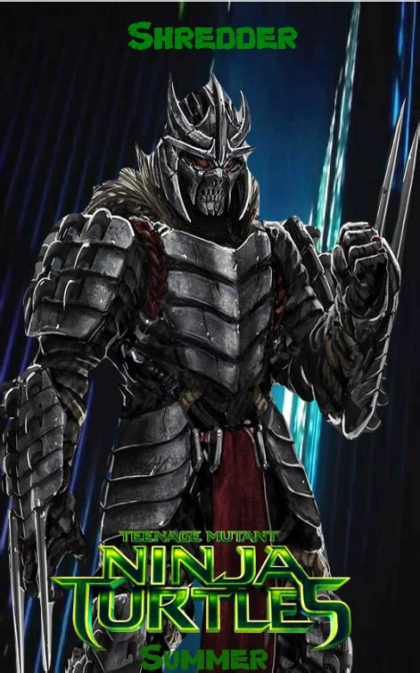 TMNT Movie - Shredder Poster by Muppetman24601 on DeviantArt