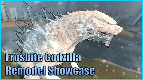 Roblox Kaiju Universe Frostbite Godzilla Remodel Showcase YouTube