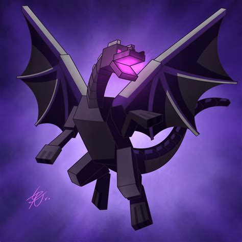 The Ender Dragon_Minecraft | Minecraft drawings, Minecraft ender dragon ...