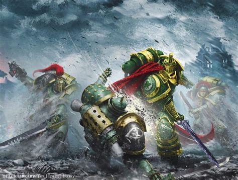 12 New Horus Heresy Art Covers Revealed From Black Library - Spikey Bits