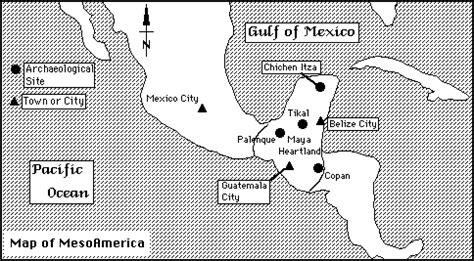 Mesoamerica Map