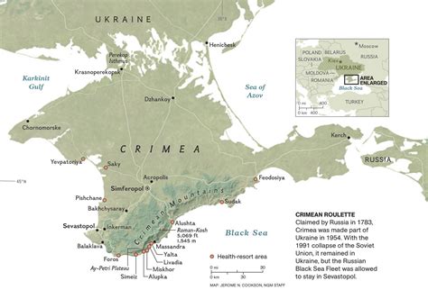 History of Crimea in Six Maps – National Geographic Education Blog