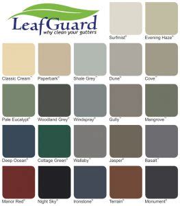 leafguard-colours - LeafGuard