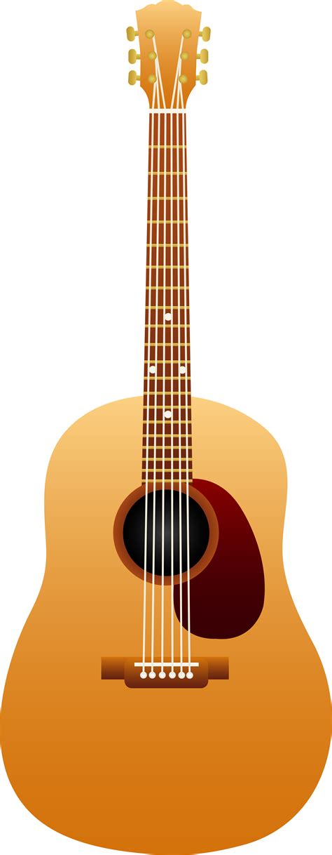 Free Acoustic Guitar Vector Png, Download Free Acoustic Guitar Vector ...