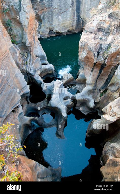 bourke's luck potholes, near graskop, south africa Stock Photo ...