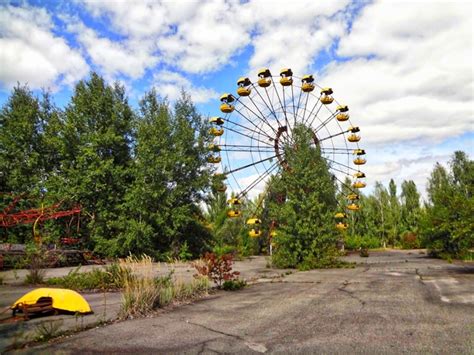 Chernobyl Ferris Wheel at Pripyat Amusement Park - Photorator