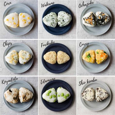 14 popular japanese onigiri and onigiri fillings – Artofit