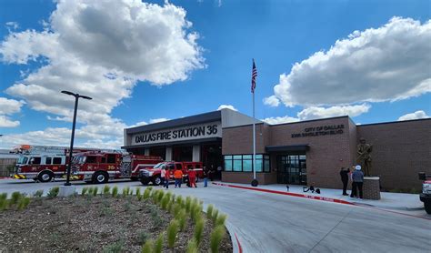 Dallas Fire-Rescue Celebrates Opening of New Replacement Fire Station 36