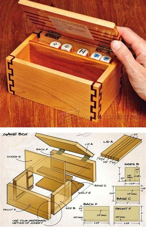 woodworking: Best 25+ Wooden box plans ideas on Pinterest | Jewelry box ...