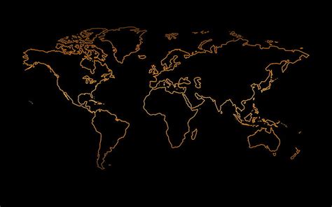 World Map Black Hd / This map was created by a user.