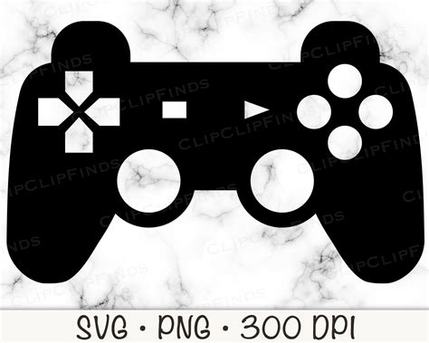 Video Game Controller SVG Vector Cut File PNG Transparent - Etsy