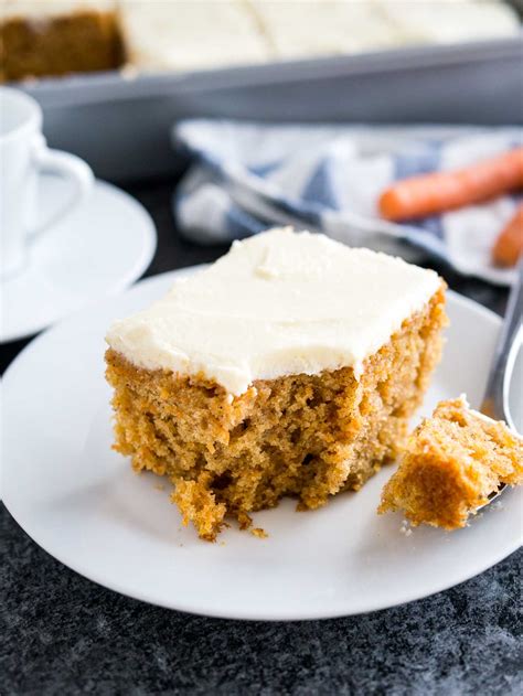 Easy Carrot Cake Recipe with Cream Cheese Frosting (Nut-free)