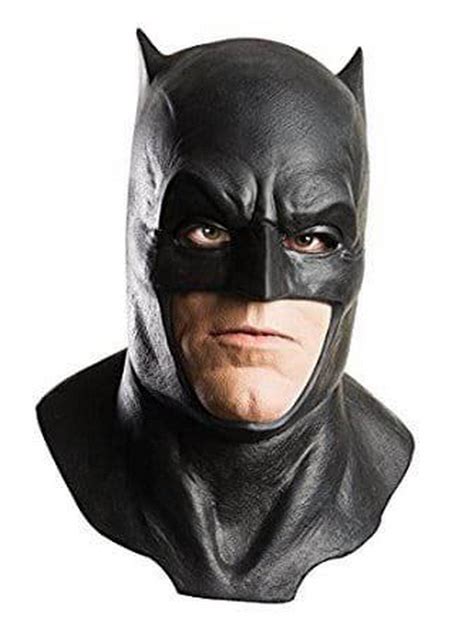 Adult Batman Latex Mask with Cowl - SpicyLegs.com