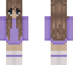 Purple girl | Minecraft Skin